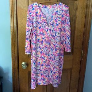 Lilly Pulitzer 3/4 length sleeve dress
